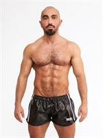 Mr Riegillio MR Mini Short - Black - Blue Stripe L