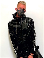 Mr Riegillio PVC Tracksuit Jacket XS